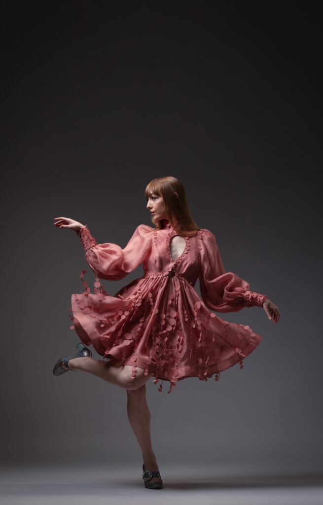 natalie varmin model in pink dress posing shoot by best photographer in houston texas