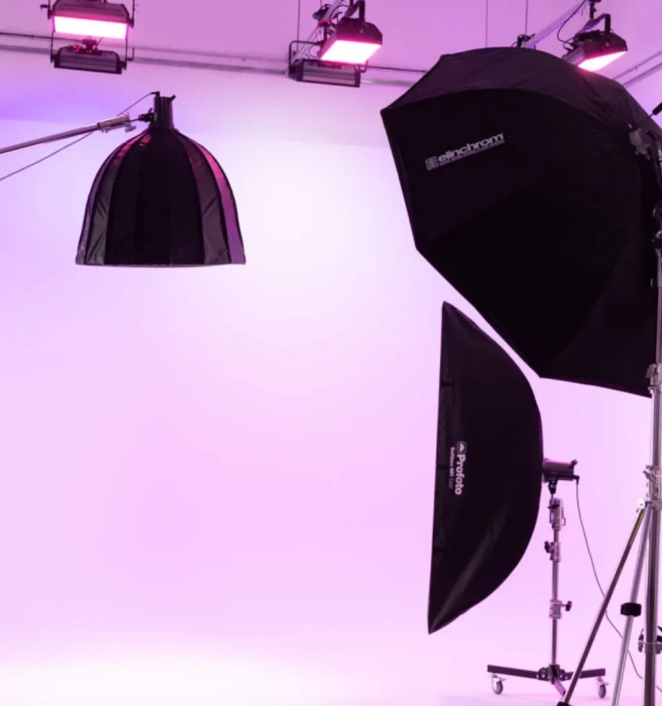 fully equipped photography studio